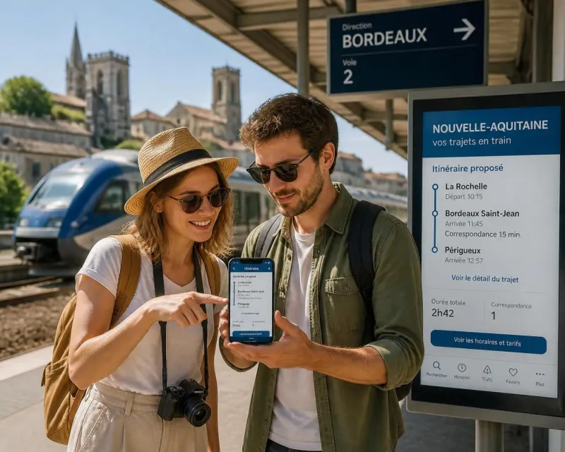 découvrez les meilleures idées d'itinéraires et conseils pratiques pour voyager en train en nouvelle-aquitaine, et profitez d'un voyage confortable et authentique à travers cette région riche en paysages et culture.